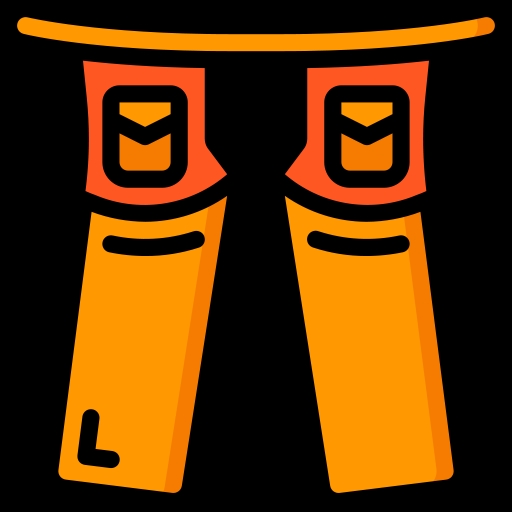 Overtræksbukser icon