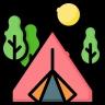 Camping icon