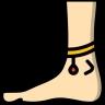 Ankle chains icon