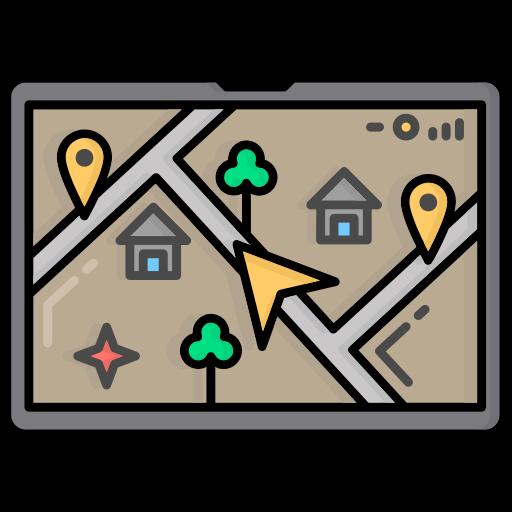 GPS-navigationssystemer icon