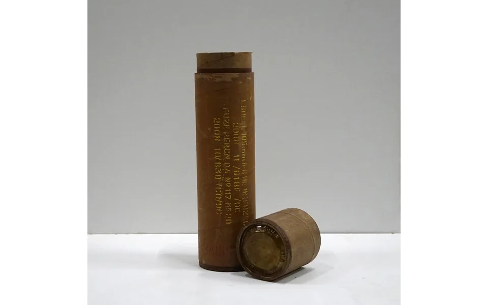 Big Bertha - Ammunitionsrør I Pap Og Metal, Small, 6 Stk.