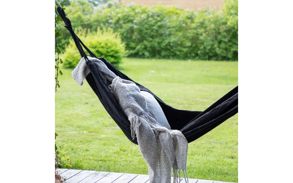 Tabarka - Hængekøje I Sort Stof