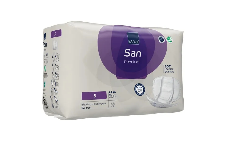 Abena San 5 Premium Lilla 36 Stk