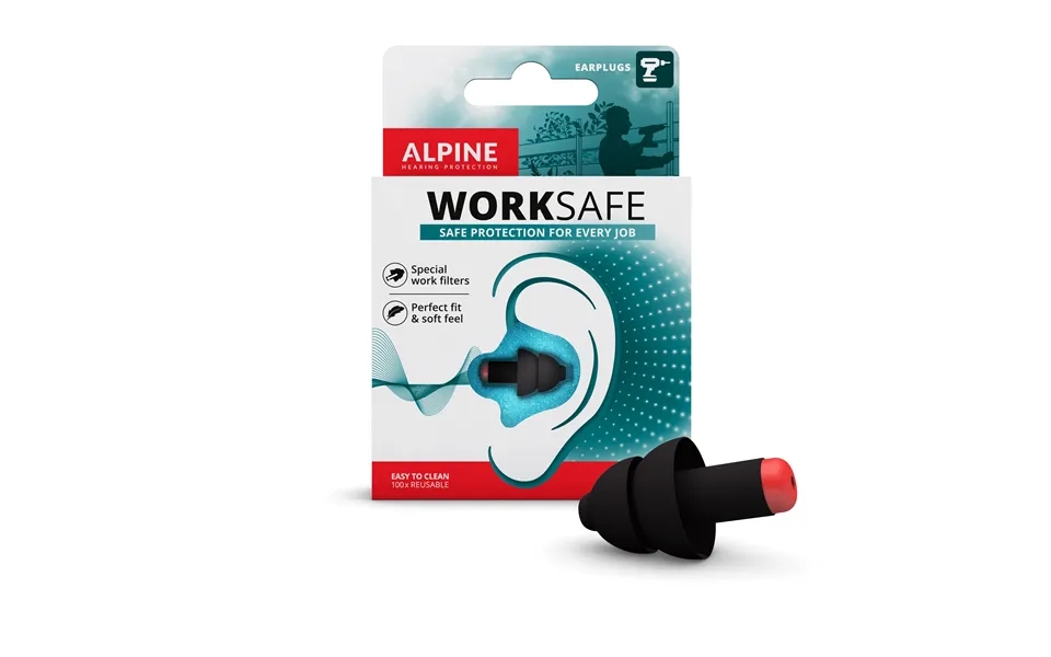 Alpine Worksafe Ørepropper 1 Par