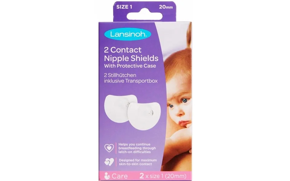 Lansinoh Suttebrikker 20 Mm 2 Stk