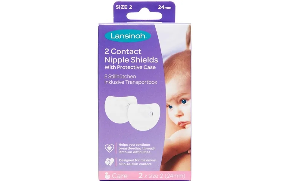 Lansinoh Suttebrikker 24 Mm 1 Stk