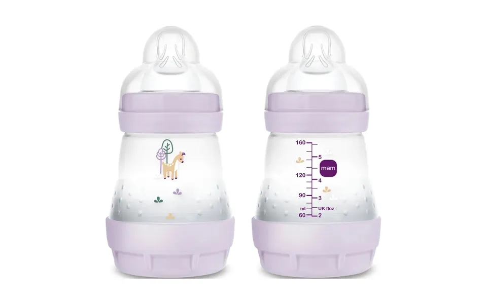 Mam Easy Start Anti-colic Sutteflaske 0 Lilla 160 Ml