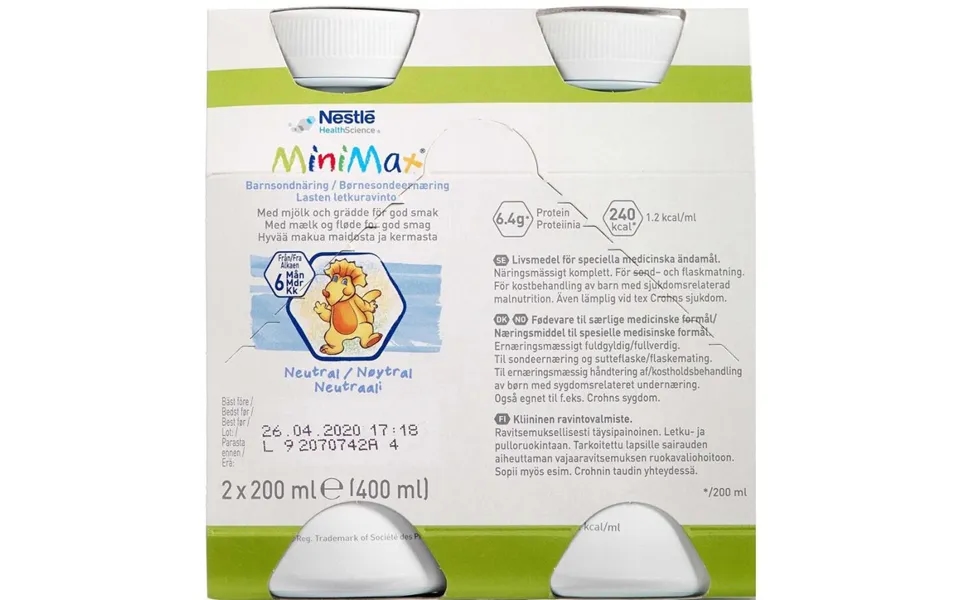 Resource Minimax Sondeernæring 2 X 200 Ml