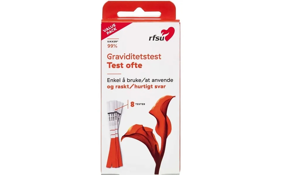Rfsu Graviditetstest Test Ofte 8 Stk