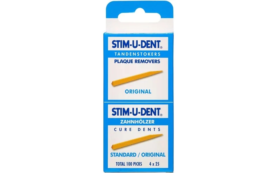Stim-u-dent Tandstikker 4 X 25 Stk