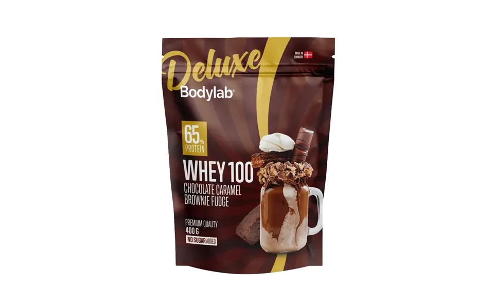 Bodylab Whey 100 Proteinpulver Deluxe Chocolate Caramel Brownie Fudge 2,4kg