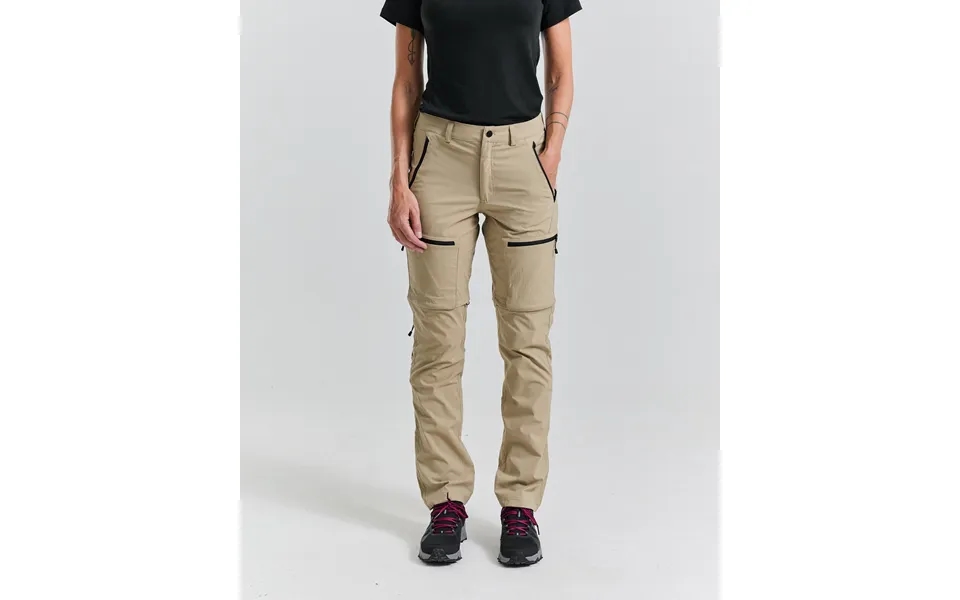 Dolomitterne Zip Off Bukser Kvinde - Sand