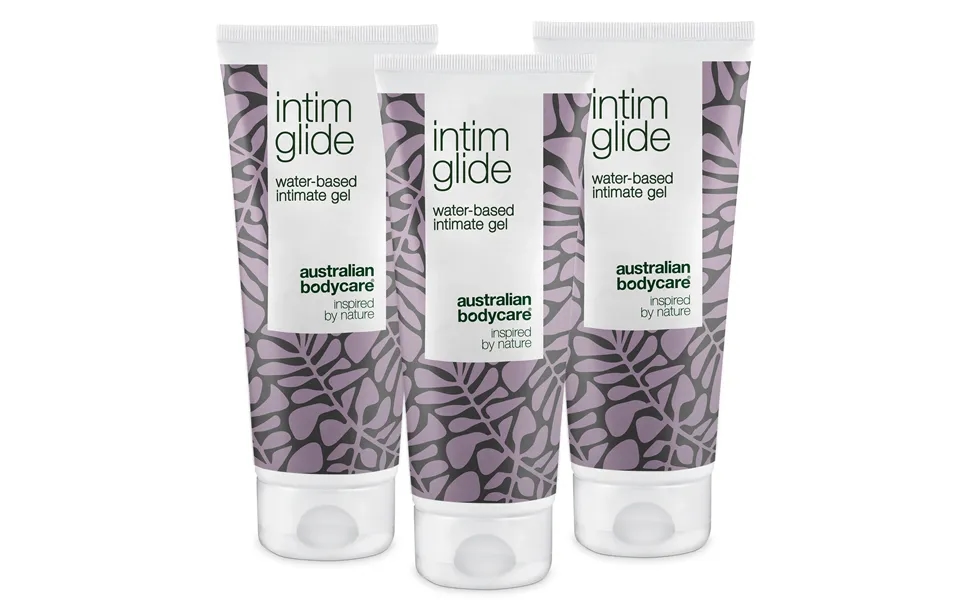 3 Stk. Vandbaseret Glidecreme Mod Tørhed - Svie Og Kløe  Intimgel Til Før