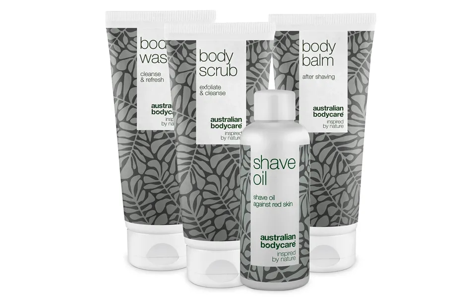 4-pak Mod Røde Barberknopper  Til Kropsbarbering Mod Indgroede Hår - Røde Knopper