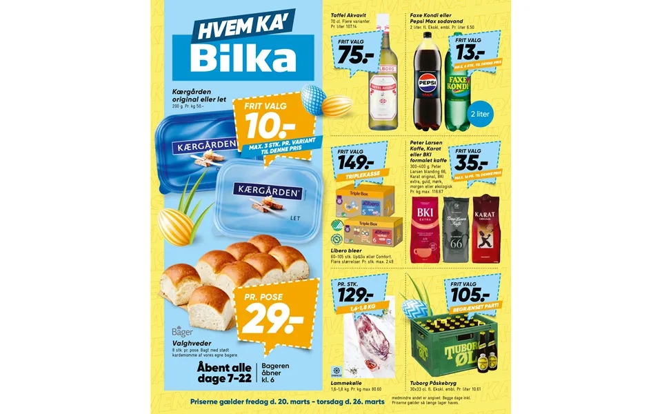 Fre 20 Mar. - Tor 26 Mar. Læs ved at trykke på avis ikonet