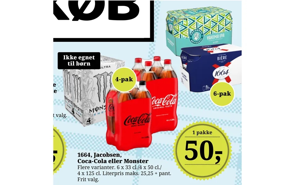 1664, Jacobsen, Coca-cola Eller Monster