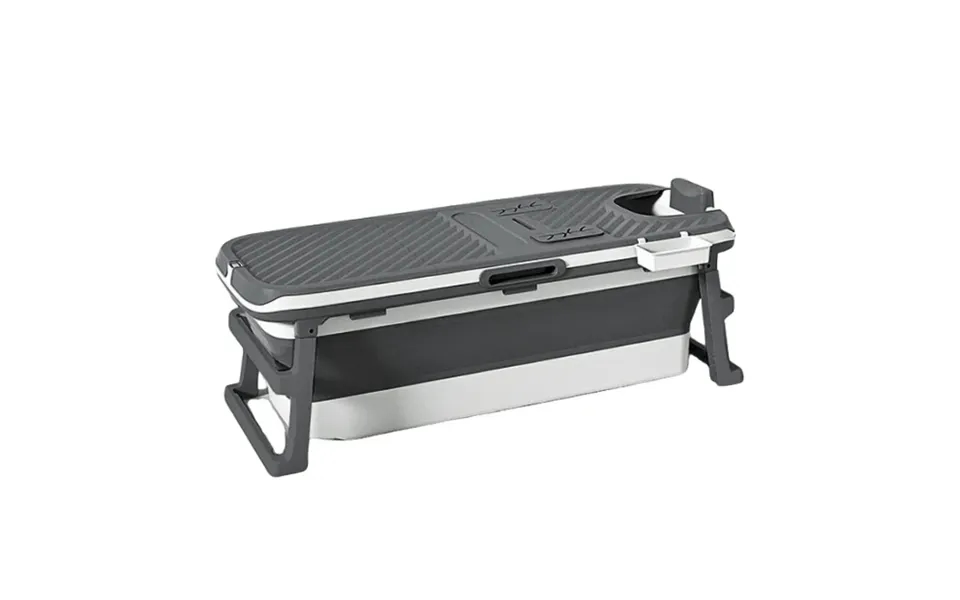 Tubfamily - Special Edition Foldebadekar Til Voksne Med Låg, Digital Termometer Og Fodmassage