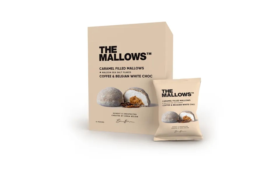 Caramel Filled Skumfiduser - Hvid Chokolade, Kaffe & Havsalt