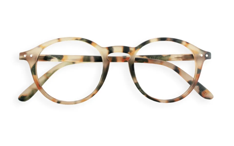 D Reading Glasses - Light Tortoise