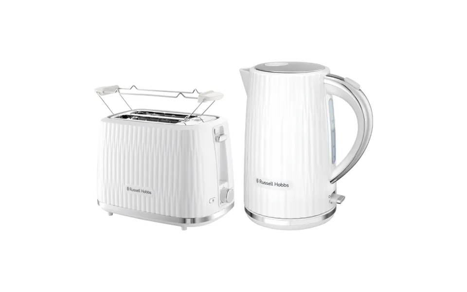 Eden Elkedel & Brødrister - Hvid