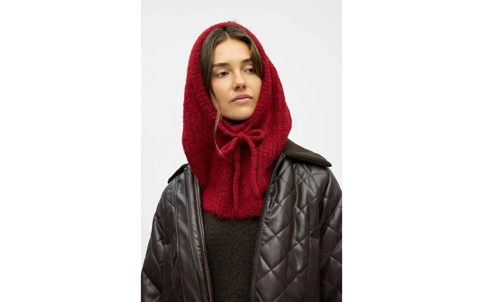 Milu Knit Balaclava - Red Dahlia
