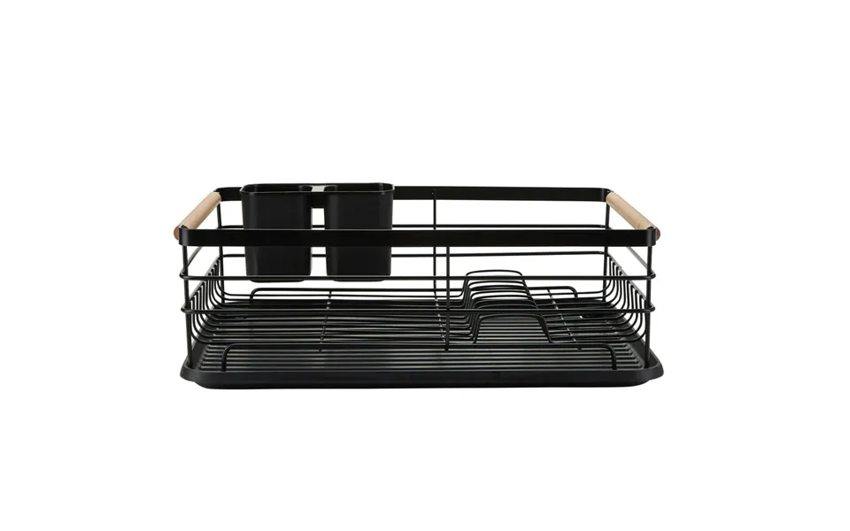 Dish Rack - Black Wood