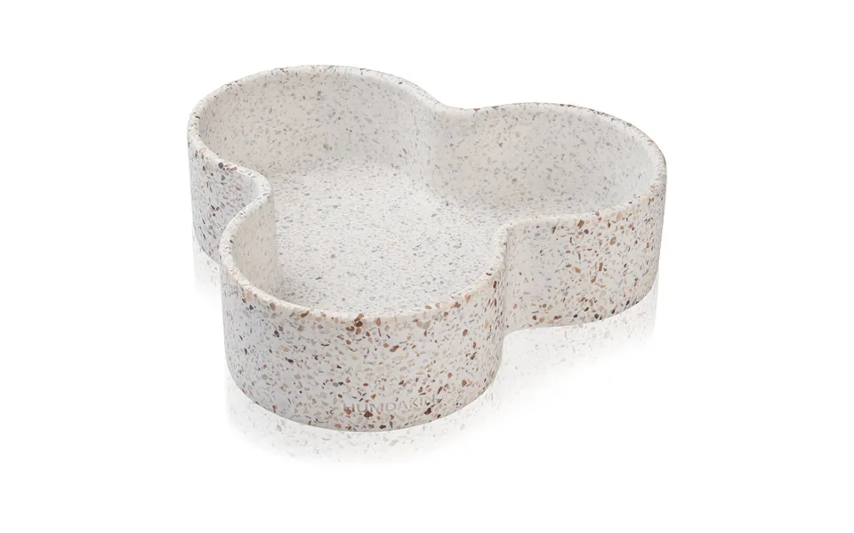 Terrazzo Bowl - Rød Beige