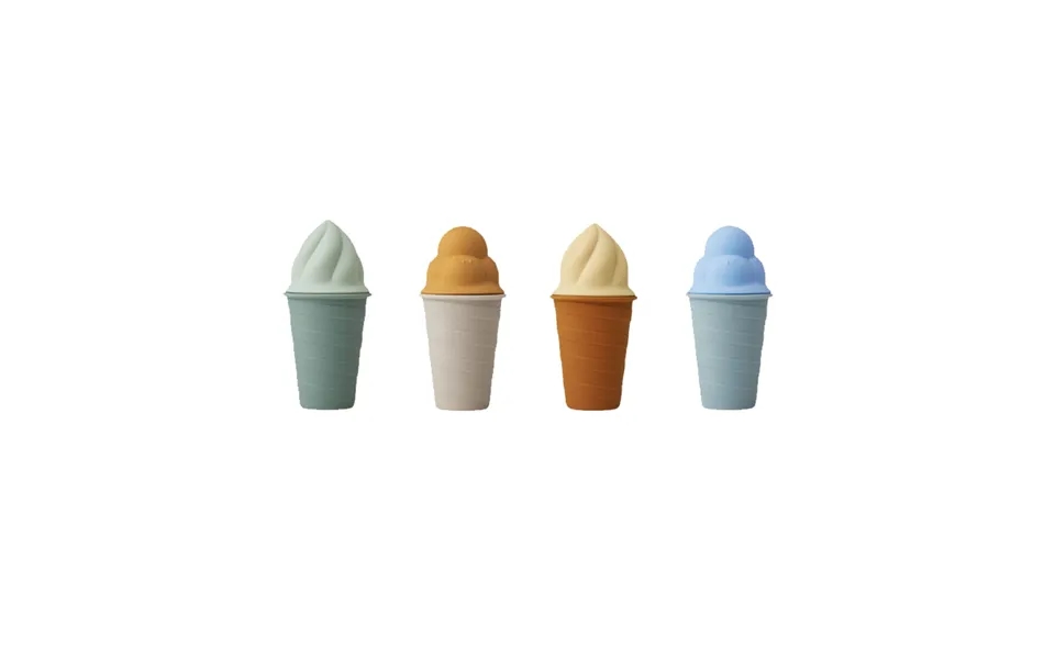 Liewood Ice Cream Toy Sky Blue Multi Mix 4 Stk.