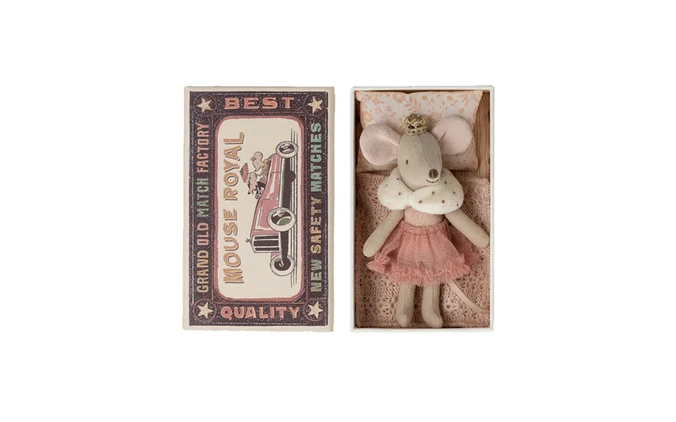 Maileg Prinsesse Mus I Æske Stop Beauty Waste