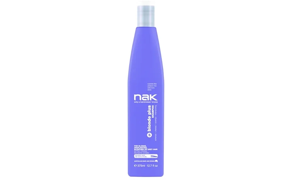 Nak Blonde Plus Shampoo Stop Beauty Waste 375 Ml