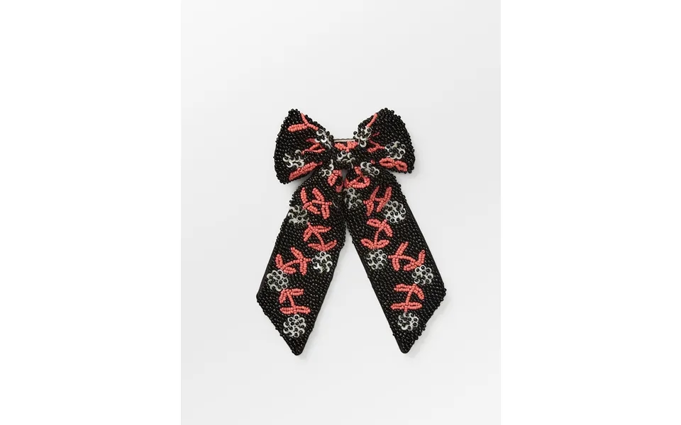 Brombeere Beaded Bow Clip