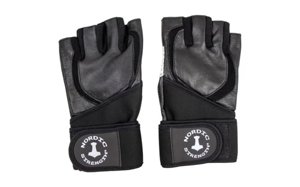 Træningshandsker Med Håndledsstøtte Og Gummigreb