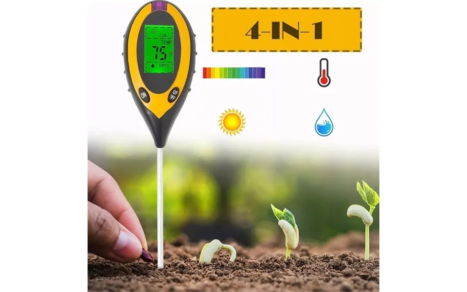 Digital Jordtester 4-i-1