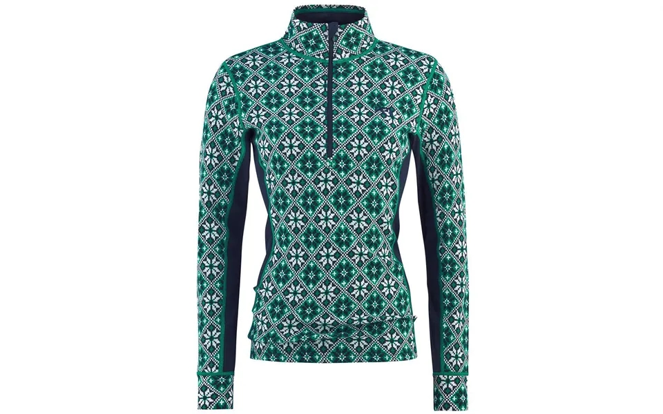 Kari Traa Rose H Z Merinould Skiundertrøje Dame - Cress