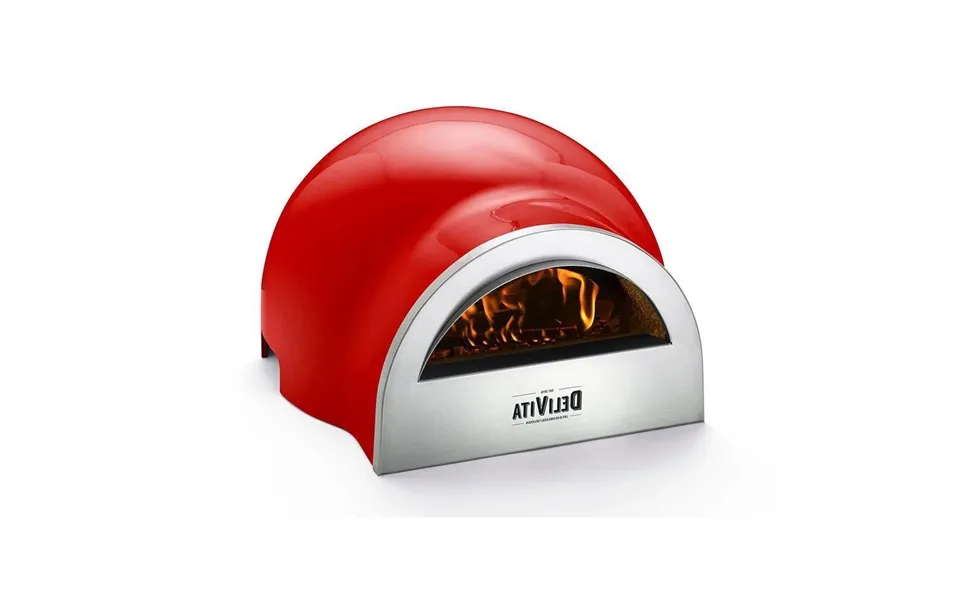 Delivita Gas Eco Oven Chilli Red