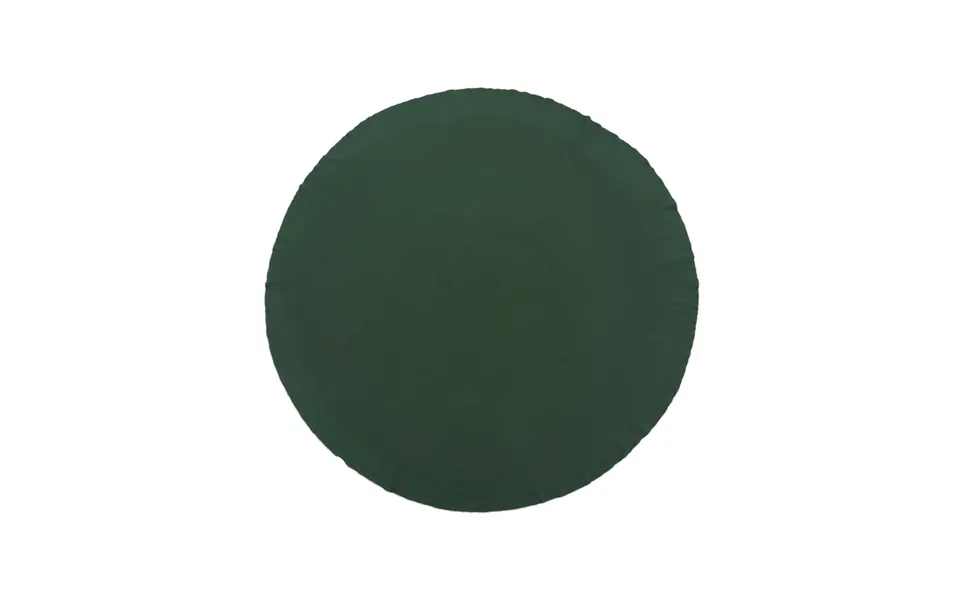 Broste Copenhagen Wilhelmina Dug, Rund - Grøn Bomuld Ø200