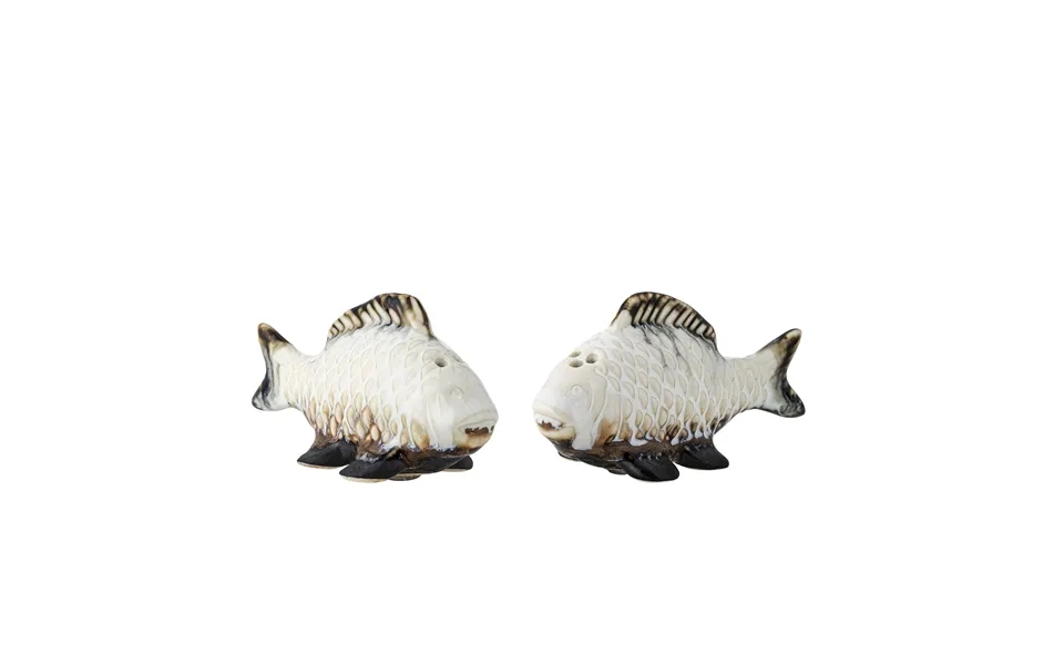 Creative Collection Chase Salt & Pepper - White Stoneware