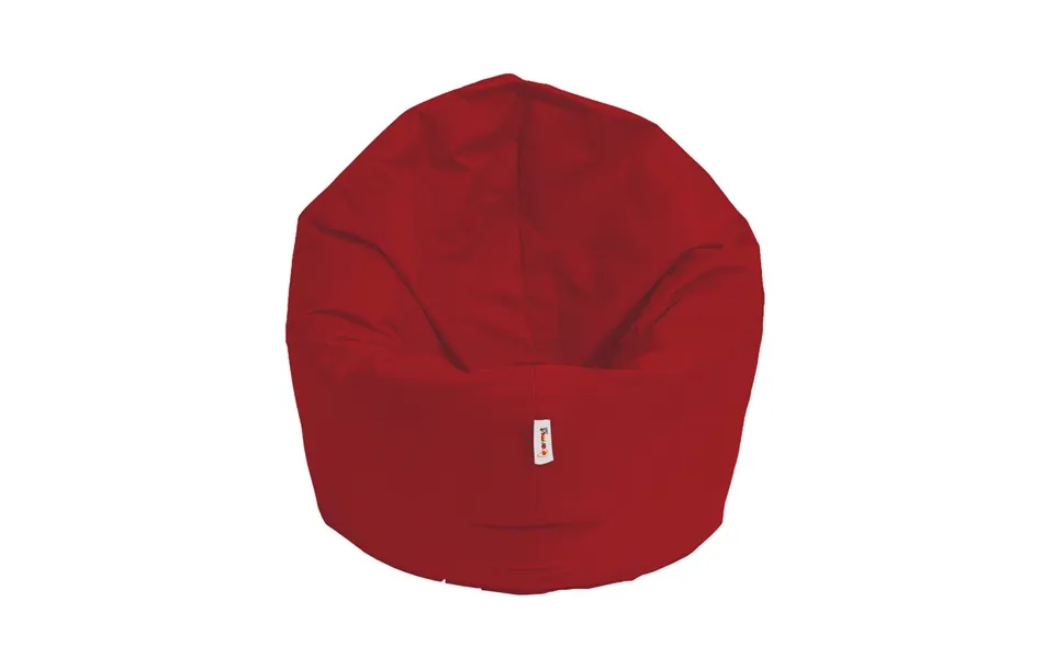 Nordvärk Udendørs Sækkestol, Rund - Rød Polyester Ø100