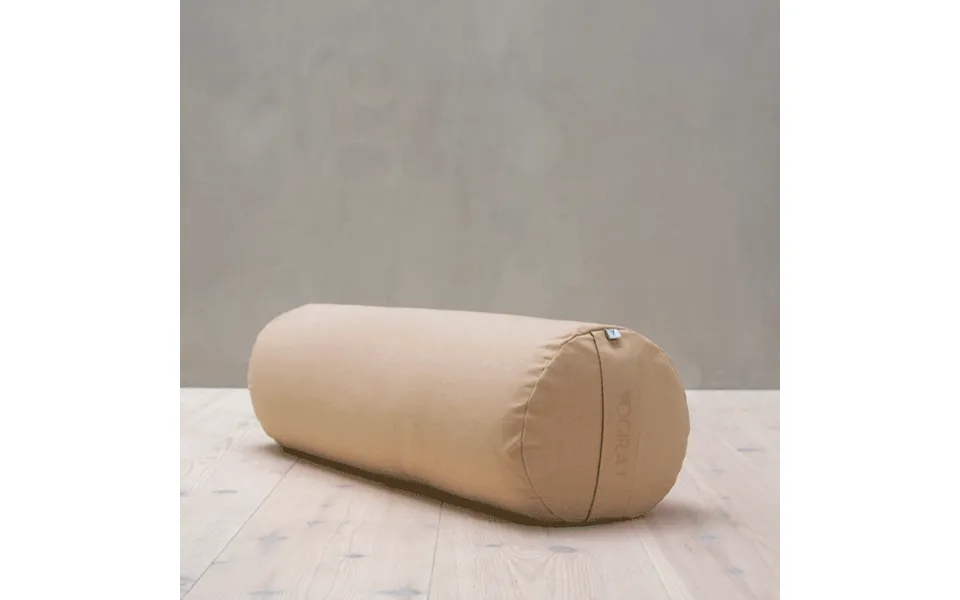 Bolster Yoga Pude Beige
