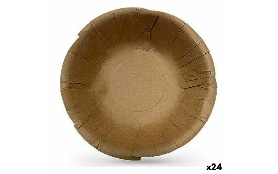 Algon Skålsæt Engang - Kraftpapir 450 Ml, 6 Dele 24 Enheder