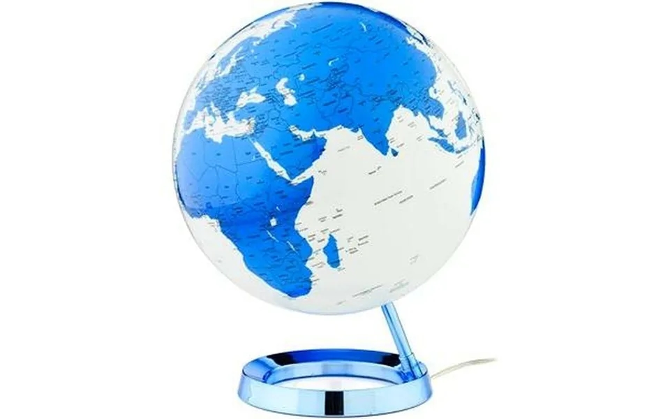 Atmosphere Globus Med Lys - Light & Colour, Blå, Plastik Ø 30 Cm