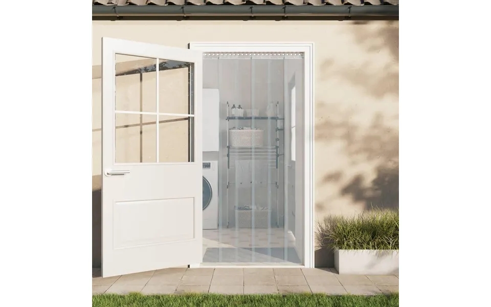 Bændelgardin 300 Mm X 2,6 Mm 10 M Pvc Transparent