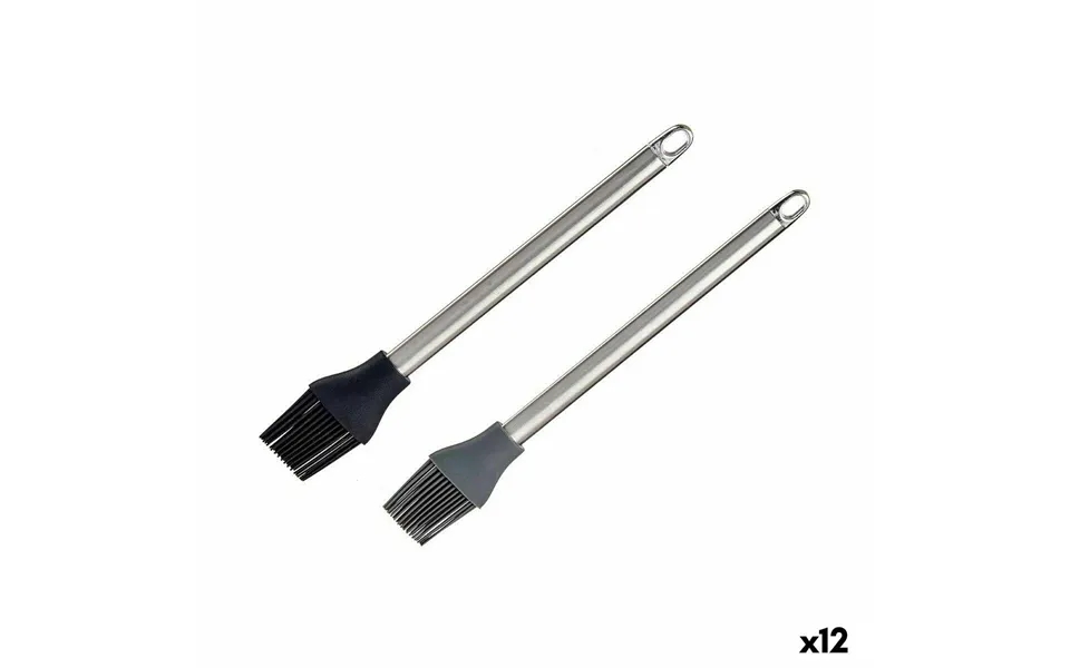 Pastry Brush Silicone Kinvara - Stainless Steel, 28 × 4,5 × 2 Cm 12 Devices