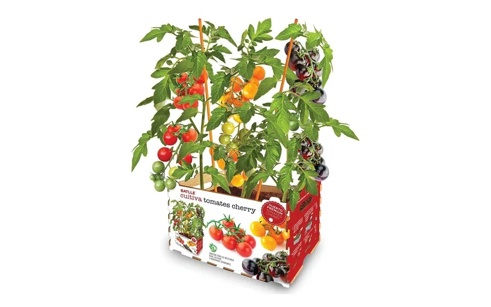Batlle Dyrkningssæt - Naturlige Tomater, 30 × 19,5 × 16,2 Cm