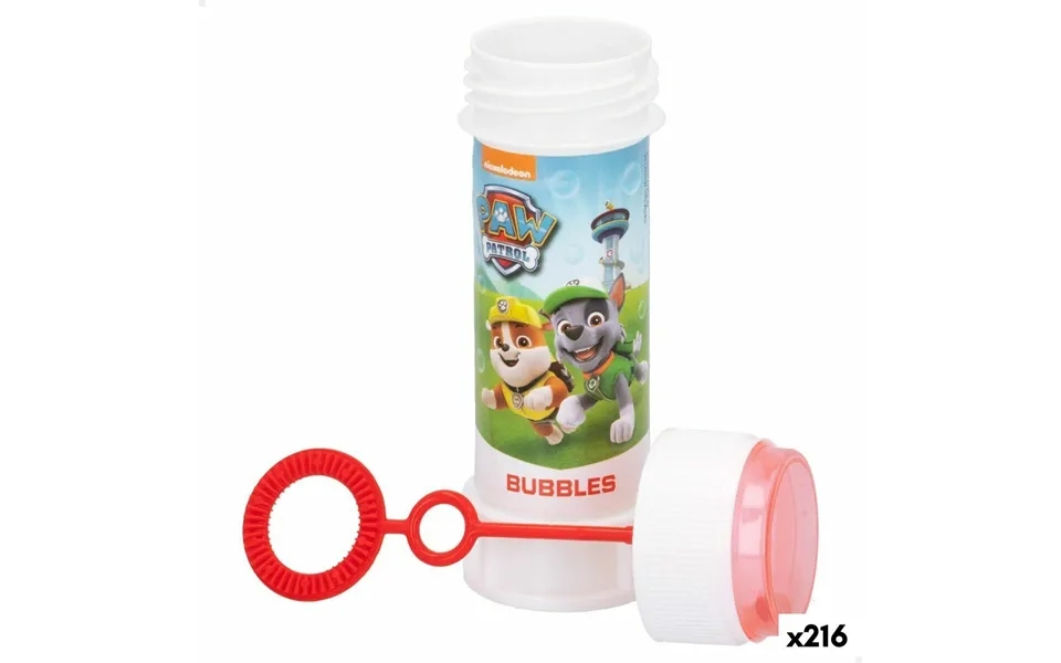 Bobleblæser Med Paw Patrol - 60 Ml 216 Stk