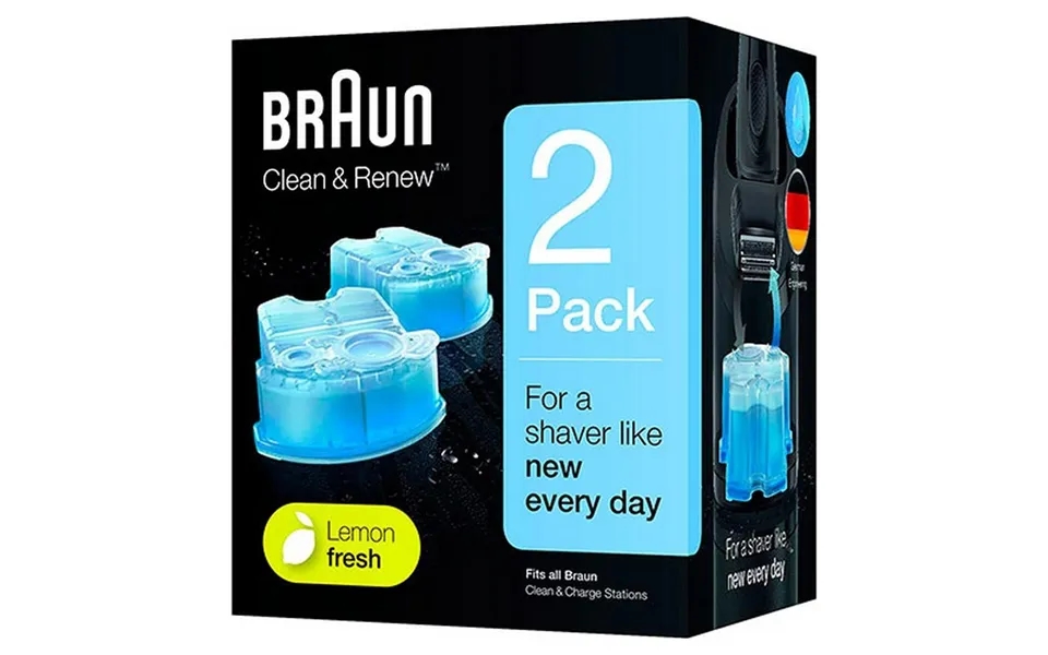 Braun Clean & Renew Rensepatroner - 2 Stk.