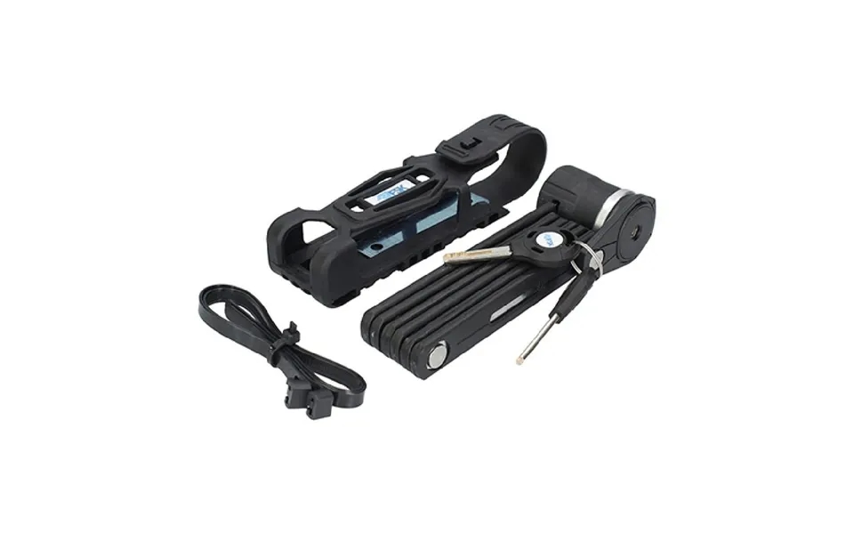 Cykellås Foldbar Med Hængelås Ferrestock