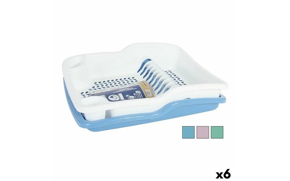 Dem Afdrypningsstativ Til Køkkenvask 48 × 40 × 12 Cm - 6 Enheder