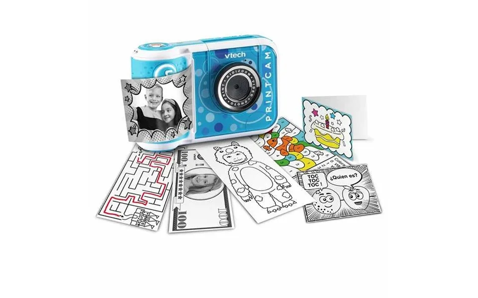 Digitalkamera Til Børn Vtech Kidizoom Print - Blå