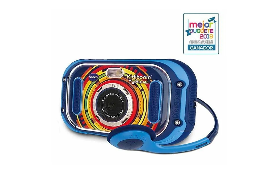 Digitalkamera Til Børn Vtech Kidizoom Touch 3,5 - 5 Mpx, Blå